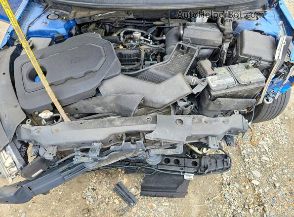 5NPE24AF6JH615036 2018 HYUNDAI SONATA Blue 