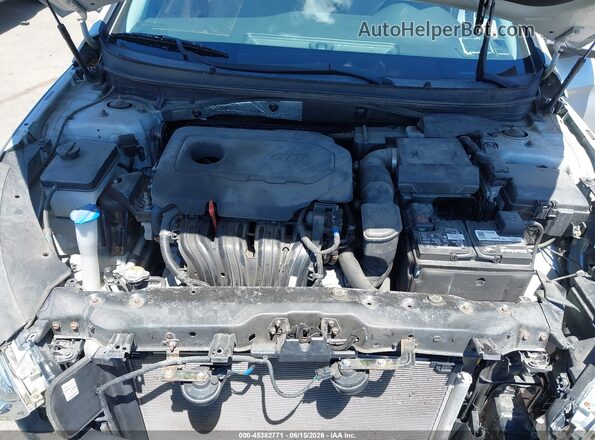 5NPE24AF6JH680419 2018 HYUNDAI SONATA Silver Rear view
