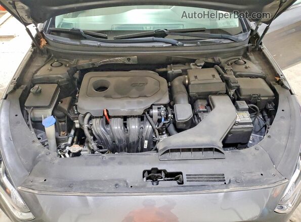 5NPE24AF6JH704587 2018 HYUNDAI SONATA Gray 
