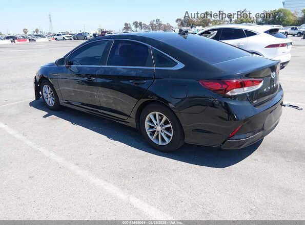 5NPE24AF6KH729541 2019 HYUNDAI SONATA Черный Задняя левая четверть