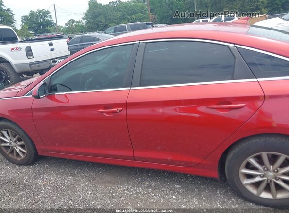 5NPE24AF6KH767190 2019 HYUNDAI SONATA Red Vista interior de 360 grados