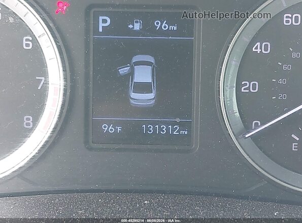 5NPE24AF6KH767190 2019 HYUNDAI SONATA Red 