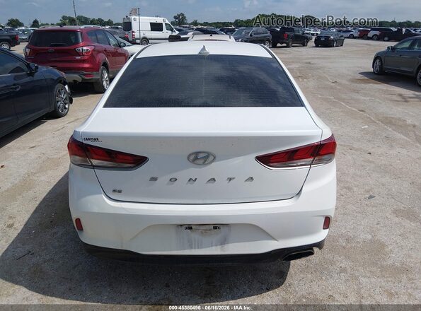 5NPE24AF6KH767478 2019 HYUNDAI SONATA White 
