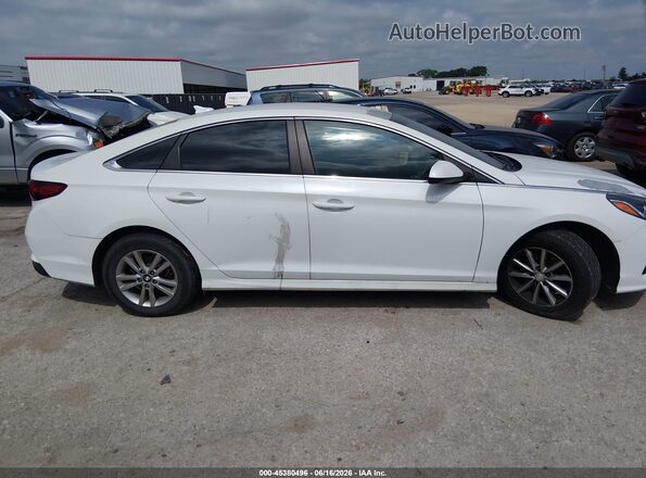 5NPE24AF6KH767478 2019 HYUNDAI SONATA White 