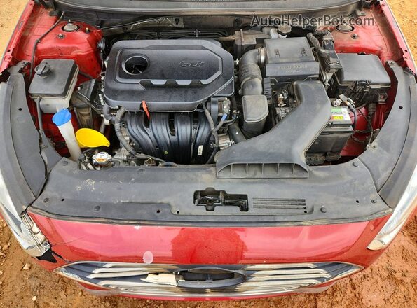 5NPE24AF6KH794891 2019 HYUNDAI SONATA Red 