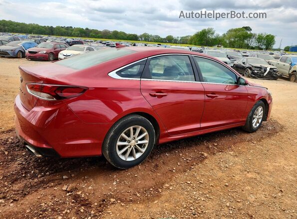 5NPE24AF6KH794891 2019 HYUNDAI SONATA Red 