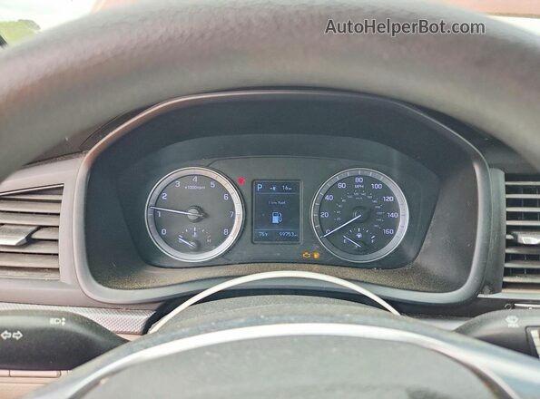 5NPE24AF6KH794891 2019 HYUNDAI SONATA Red 