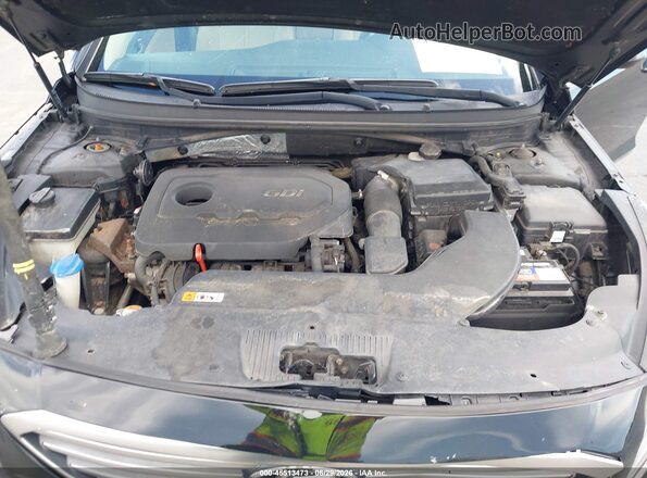 5NPE24AF7GH279566 2016 HYUNDAI SONATA Black Vista trasera