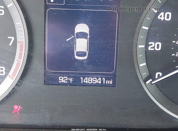 5NPE24AF7GH279566 2016 HYUNDAI SONATA Black 