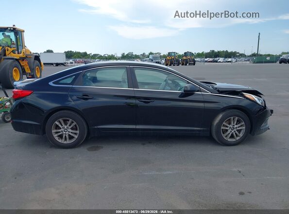 5NPE24AF7GH279566 2016 HYUNDAI SONATA Black Vista interior trasera