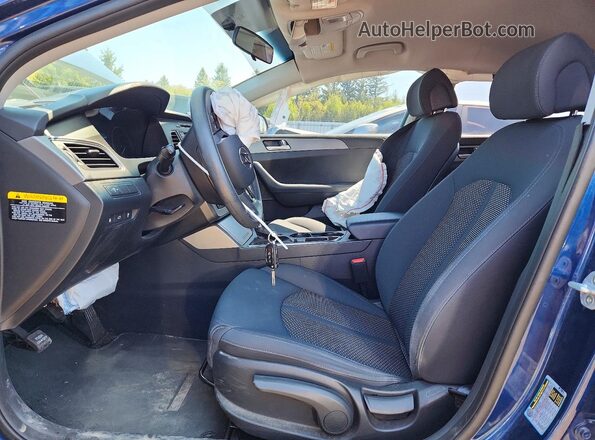 5NPE24AF7GH349342 2016 HYUNDAI SONATA Синий 