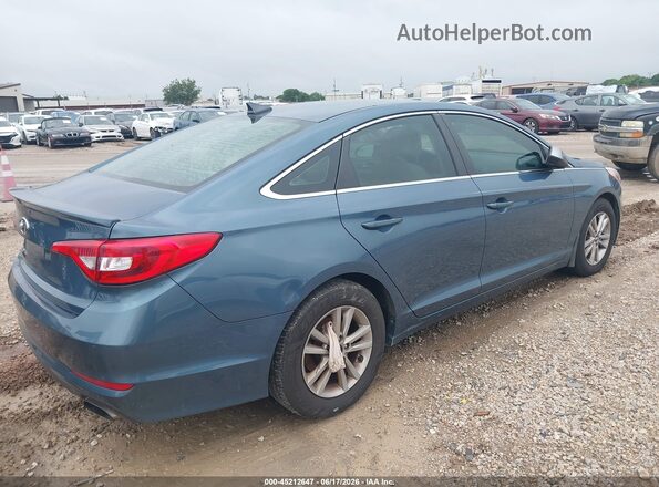 5NPE24AF7GH381305 2016 HYUNDAI SONATA Green უკანა მარჯვენა