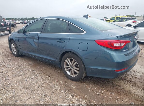 5NPE24AF7GH381305 2016 HYUNDAI SONATA Green უკანა მარცხენა