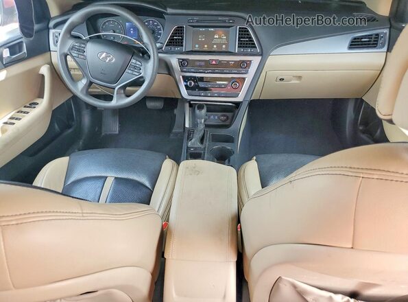 5NPE24AF7GH390747 2016 HYUNDAI SONATA Burgundy 