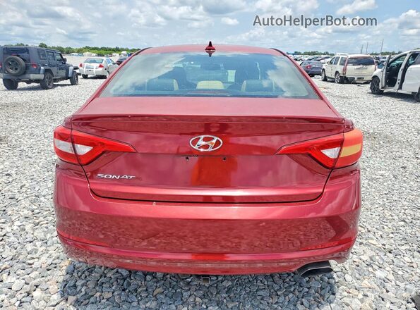 5NPE24AF7GH390747 2016 HYUNDAI SONATA Burgundy 