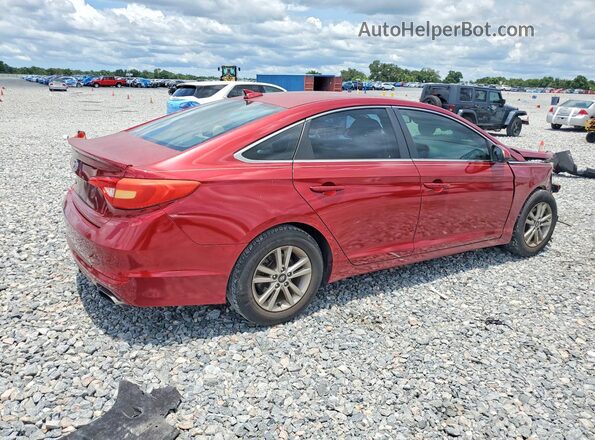 5NPE24AF7GH390747 2016 HYUNDAI SONATA Burgundy 