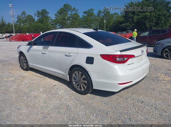 5NPE24AF7GH403061 2016 HYUNDAI SONATA White Հետևի ձախ