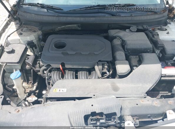 5NPE24AF7GH436089 2016 HYUNDAI SONATA White Widok z tyłu