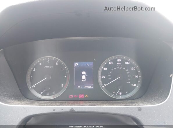 5NPE24AF7HH457400 2017 HYUNDAI SONATA Gray 