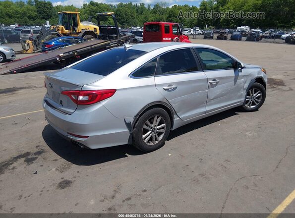 5NPE24AF7HH513612 2017 HYUNDAI SONATA Silver Հետևի աջ