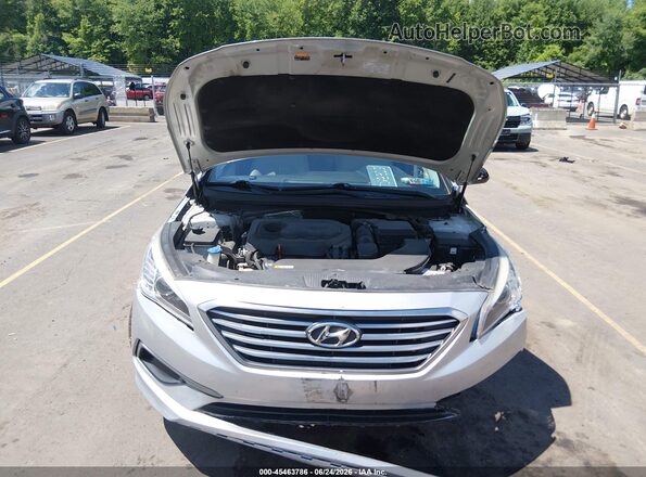 5NPE24AF7HH513612 2017 HYUNDAI SONATA Silver Հետևի տեսք