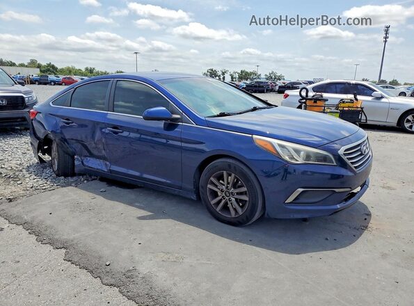 5NPE24AF7HH520141 2017 HYUNDAI SONATA Blue 