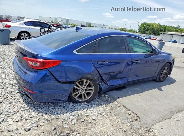 5NPE24AF7HH520141 2017 HYUNDAI SONATA Blue 