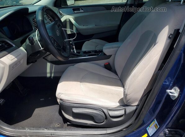 5NPE24AF7HH520141 2017 HYUNDAI SONATA Blue 