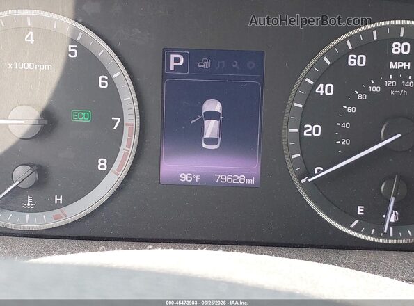 5NPE24AF7HH526859 2017 HYUNDAI SONATA Silver Вид задніх сидінь