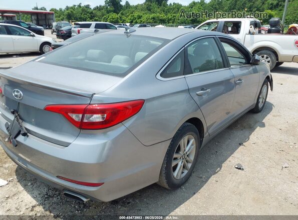 5NPE24AF7HH526859 2017 HYUNDAI SONATA Silver Задня права чверть