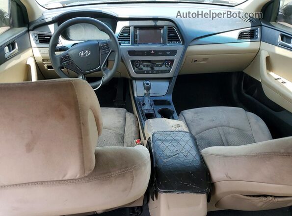 5NPE24AF7HH533326 2017 HYUNDAI SONATA Brown 