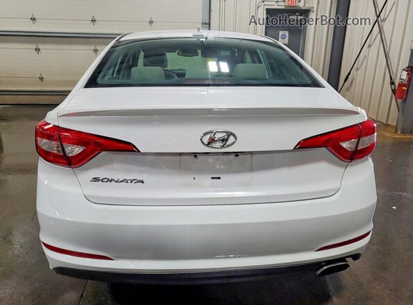5NPE24AF7HH545248 2017 HYUNDAI SONATA White Vista trasera