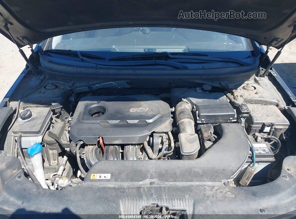 5NPE24AF7HH547663 2017 HYUNDAI SONATA Черный Вид сзади