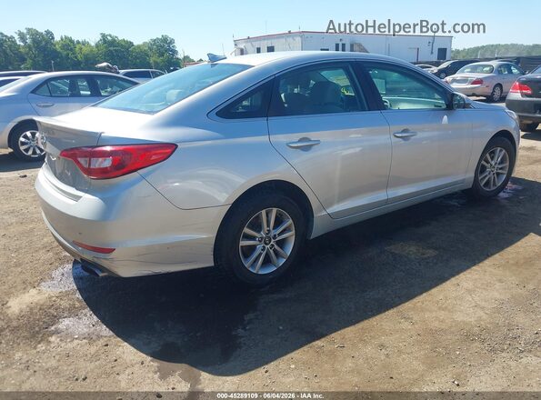 5NPE24AF7HH588701 2017 HYUNDAI SONATA Silver უკანა მარჯვენა