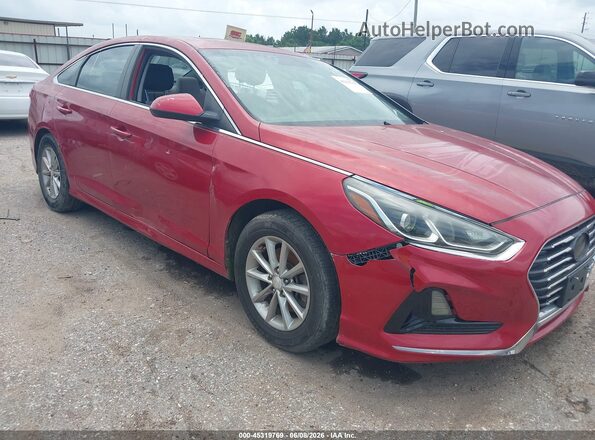 5NPE24AF7JH623467 2018 HYUNDAI SONATA Maroon 