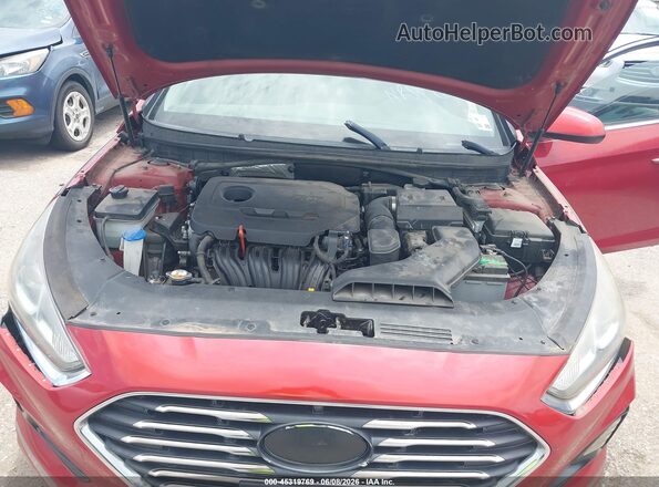 5NPE24AF7JH623467 2018 HYUNDAI SONATA Maroon 
