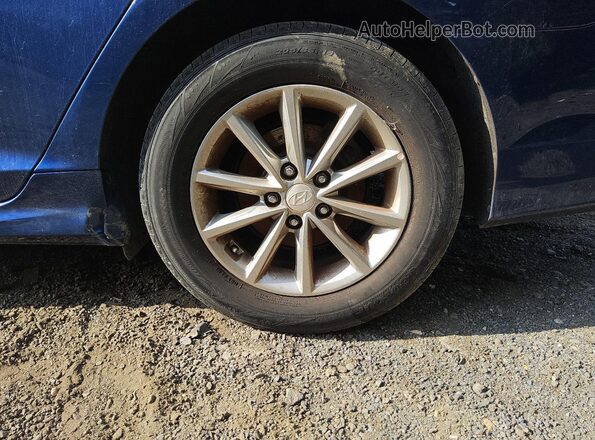 5NPE24AF7JH666724 2018 HYUNDAI SONATA Blue 