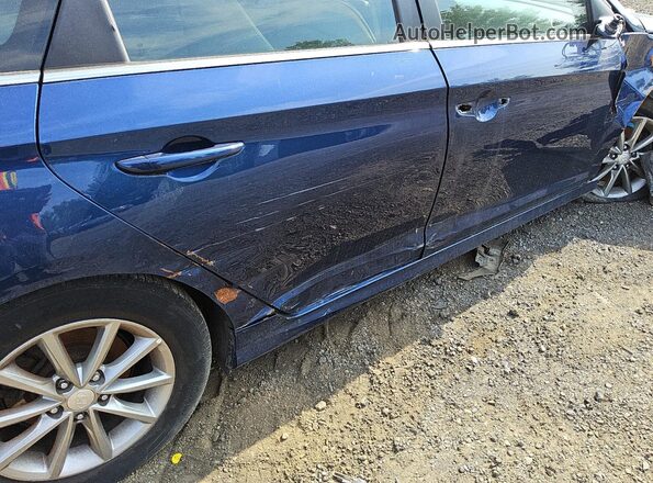 5NPE24AF7JH666724 2018 HYUNDAI SONATA Blue 