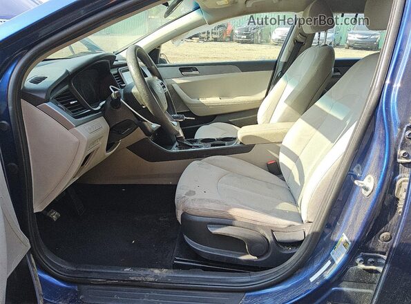 5NPE24AF7JH666724 2018 HYUNDAI SONATA Blue 