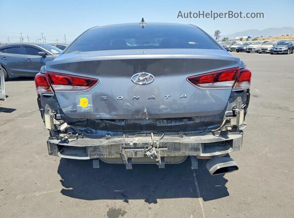 5NPE24AF7JH699187 2018 HYUNDAI SONATA Gray 
