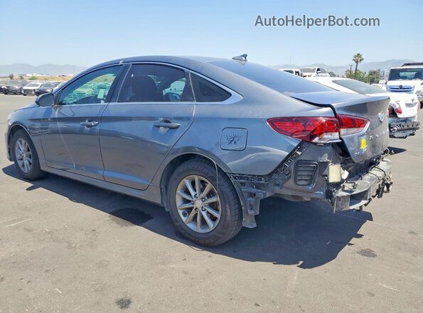5NPE24AF7JH699187 2018 HYUNDAI SONATA Gray 