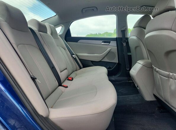 5NPE24AF7JH710169 2018 HYUNDAI SONATA Blue 