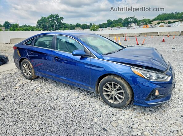 5NPE24AF7JH710169 2018 HYUNDAI SONATA Blue 