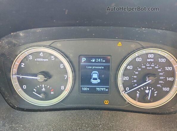 5NPE24AF7KH785021 2019 HYUNDAI SONATA Black 