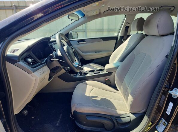 5NPE24AF7KH785021 2019 HYUNDAI SONATA Black 