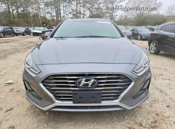 5NPE24AF7KH794379 2019 HYUNDAI SONATA Gray Դիմացի տեսք