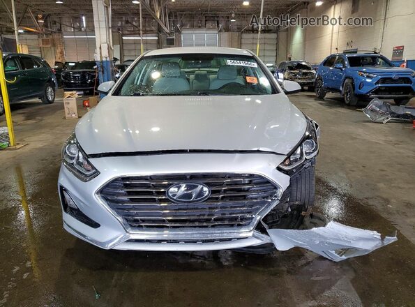 5NPE24AF7KH800570 2019 HYUNDAI SONATA Silver Vista frontal
