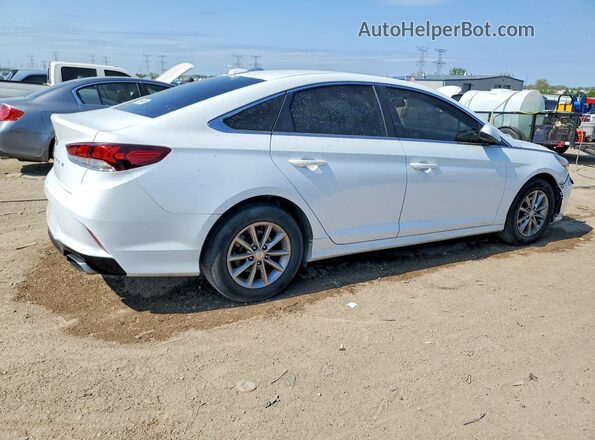 5NPE24AF7KH802402 2019 HYUNDAI SONATA White Հետևի աջ