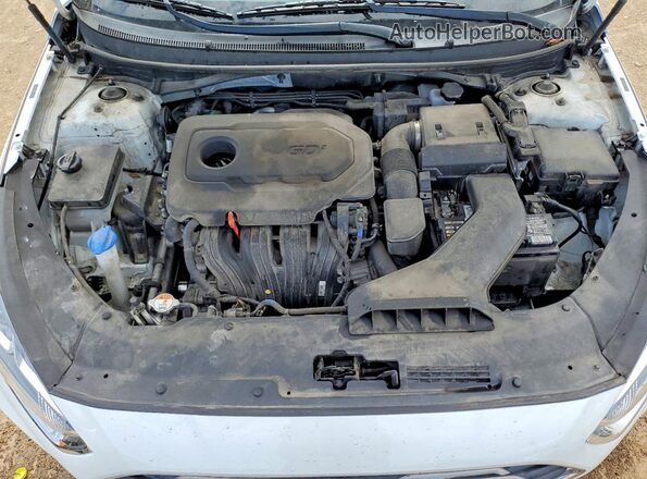 5NPE24AF7KH802402 2019 HYUNDAI SONATA White Սալոնի հետևի տեսք