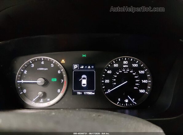 5NPE24AF8GH274053 2016 HYUNDAI SONATA Gray 